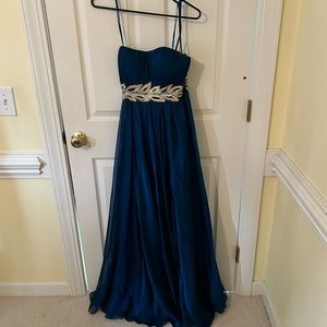 Floor length formal dress